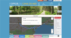 Desktop Screenshot of plan-canal-du-midi.com